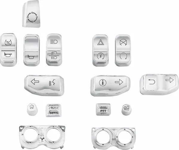 Drag specialties H18-0358CO-C kapcsolósapkakészlet Hardware & Accessories 0