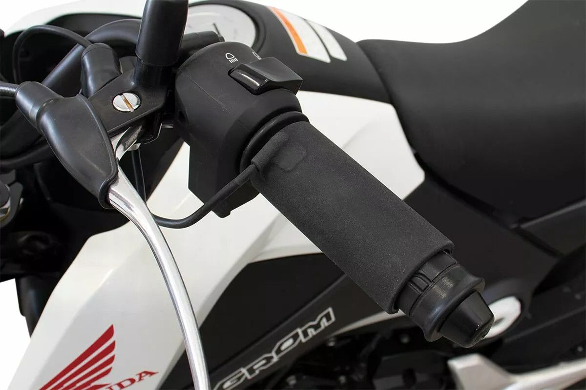 Koso north america AX120000 Fűtött Clip-On Fékkar, kuplungkar, kormánykapcsoló 1