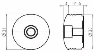 Daytona 81228 "RING" Kormányvégek CNC Fékkar, kuplungkar, kormánykapcsoló 4