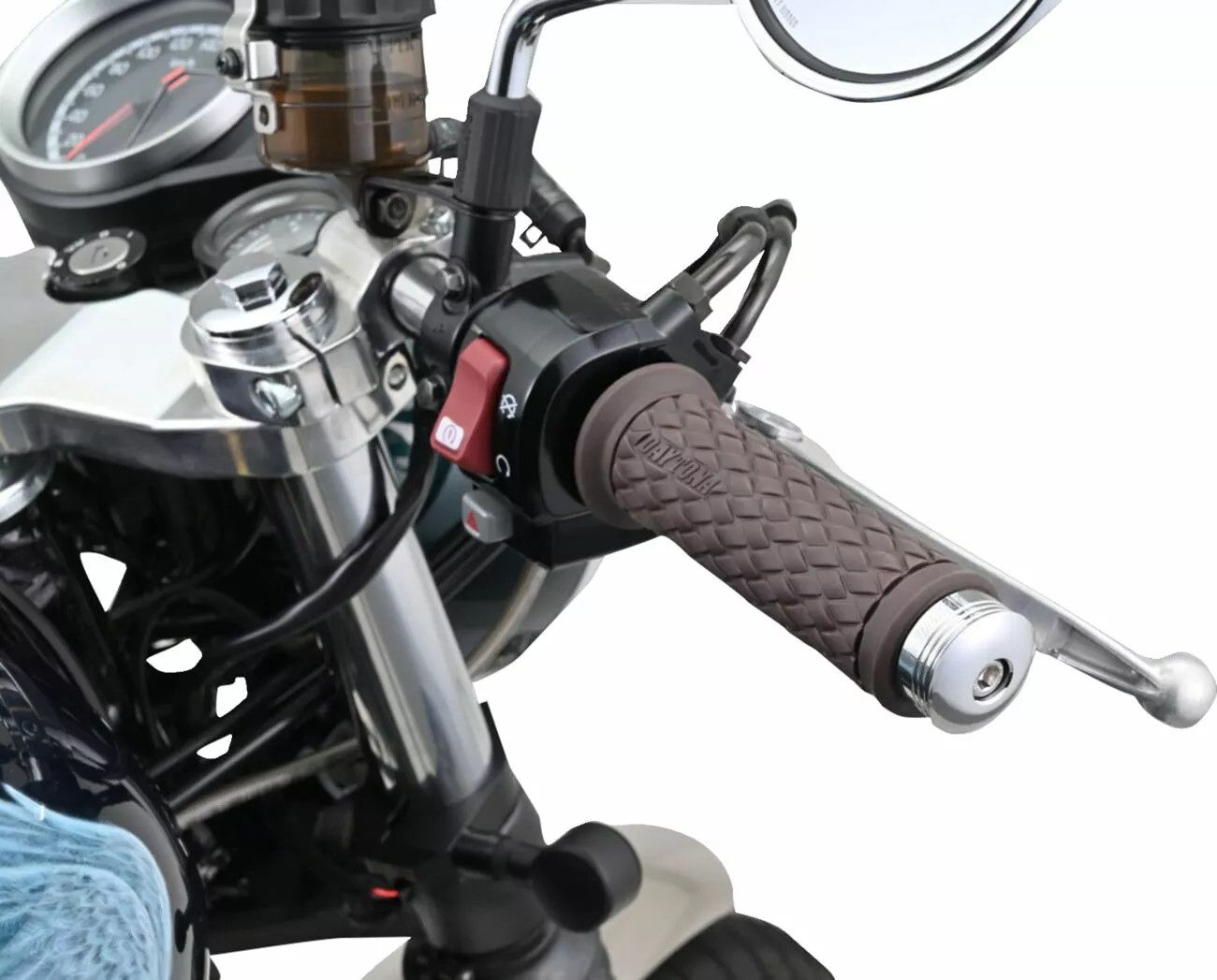 Daytona 81229 "RING" Kormányvégek CNC Fékkar, kuplungkar, kormánykapcsoló 1
