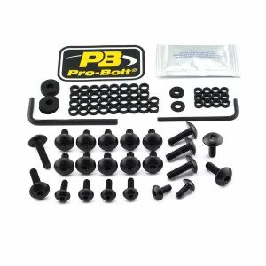 Pro bolt Fya356bk alumínium fair csavarkészlet a yamaha számára 