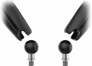 Ram mounts RAM-B-349-C-465RL Tough-Mirror™ készlet M10-1,25 alapokkal - Hosszú kar Visszapillantó tükör 3