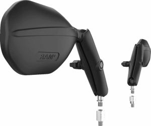 Ram mounts RAM-B-349-RTA-C-465R Tough-Mirror™ készlet M10-1.25 alapokkal/hátra adapterrel - hosszú kar Visszapillantó tükör 2