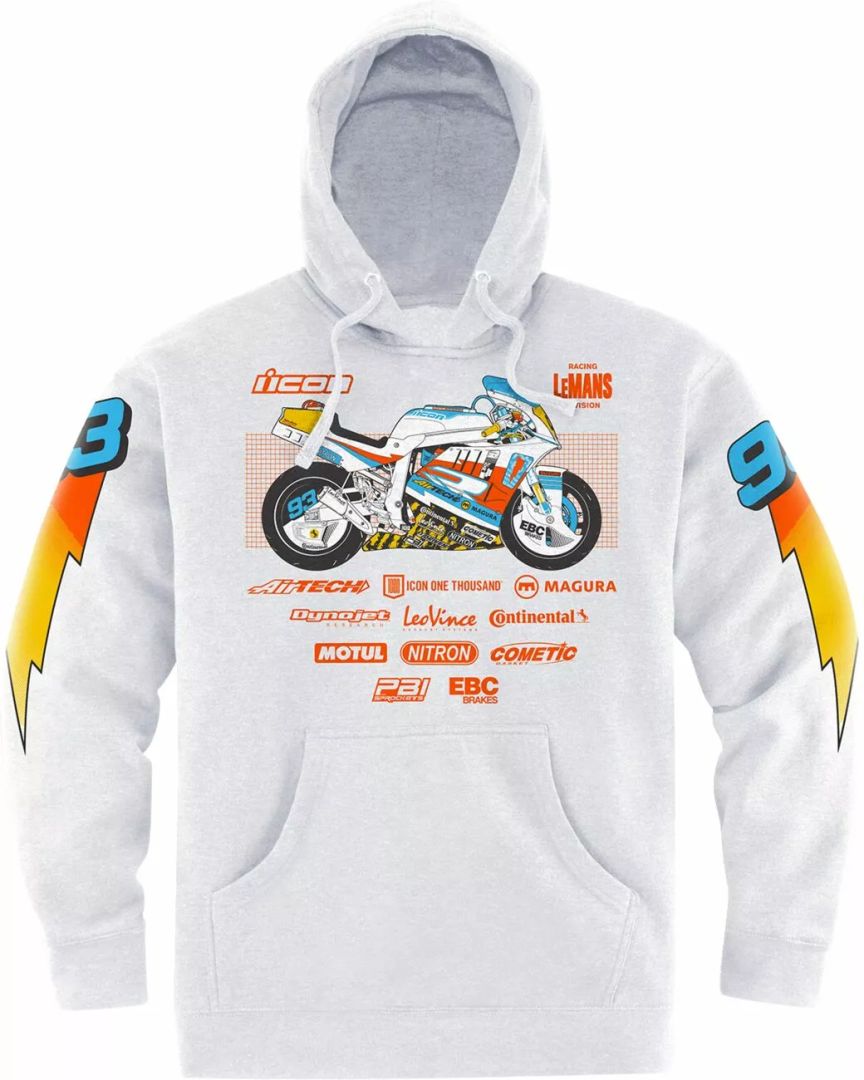 Icon 3050-6893 Gixxer Johnny ™ kapucnis Motoros kabát 0