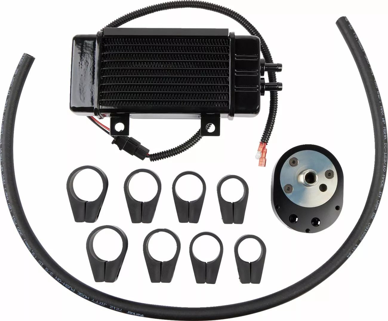 Jagg oil coolers 751-FP2600-0323 Függőleges, keretre szerelhető, ventilátoros olajhűtő készlet Motorblokk alkatrész 0