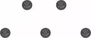 Hot cams 5PK748280 Csereszelep alátét Motorblokk alkatrész