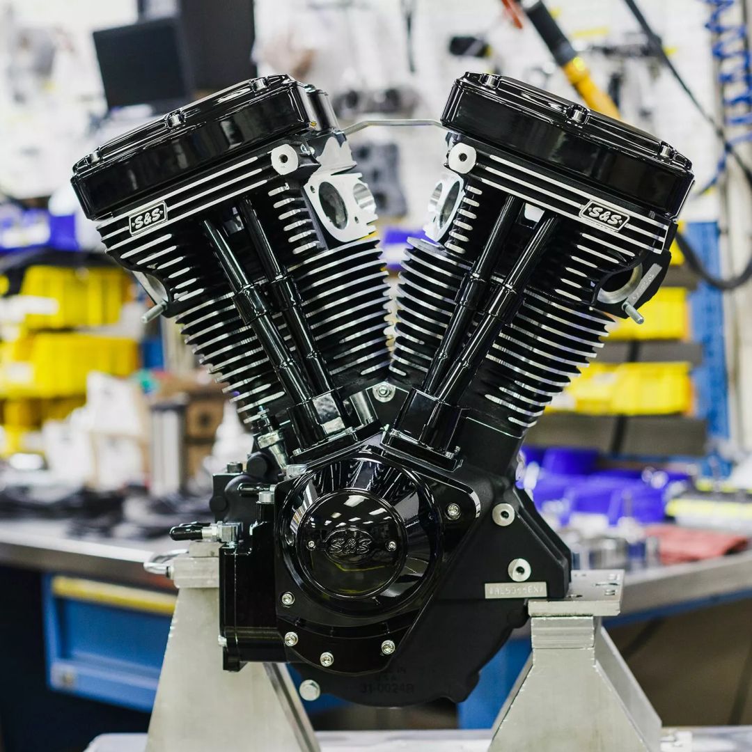 S&s cycle 310-1158 V124 hosszú blokkú motor Motorblokk alkatrész 2