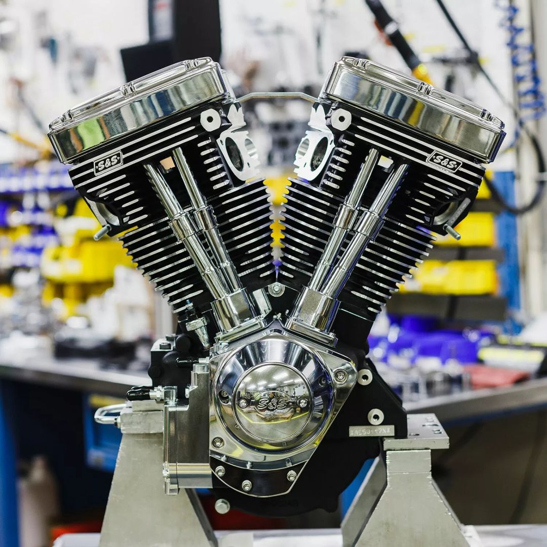 S&s cycle 310-1159 V124 hosszú blokkú motor Motorblokk alkatrész 6