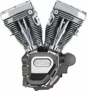 S&amp;s cycle 310-0511A T124 nagy kompressziós hosszú blokk motor Alkatrész