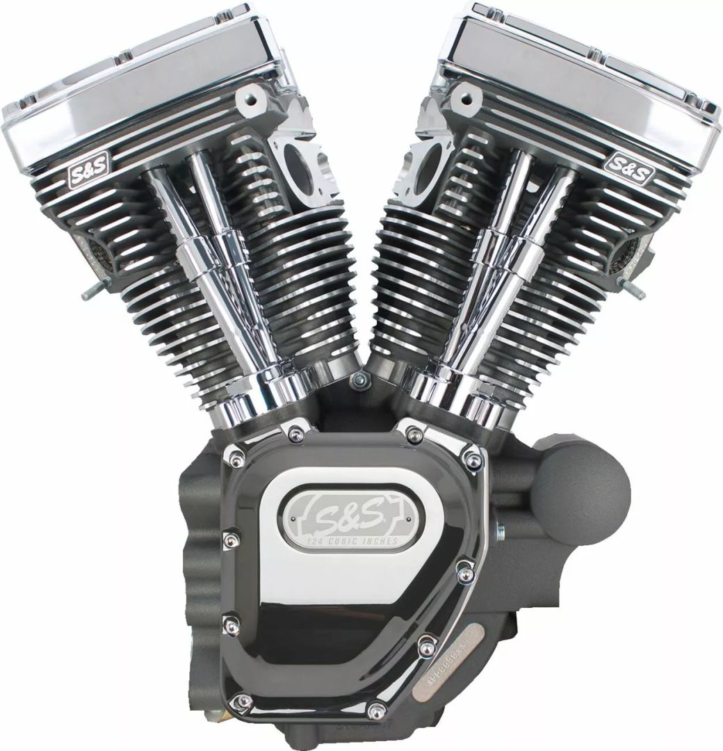 S&s cycle 310-0512A T124 alacsony kompressziós hosszú blokk motor Motorblokk alkatrész 0