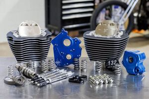 S&s cycle 310-1232 132" Power Package Motor Performance Kit Motorblokk alkatrész 1