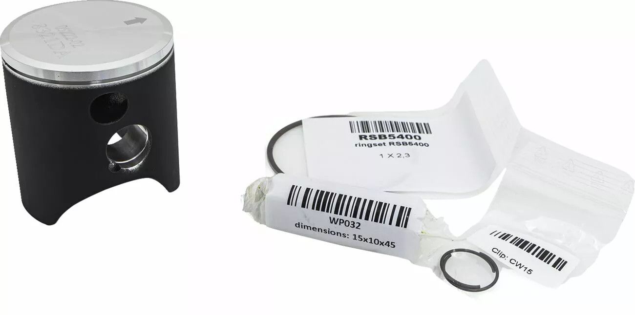 Wossner 8321DC dugattyúkészlet 2 ütemhez Motorblokk alkatrész 0