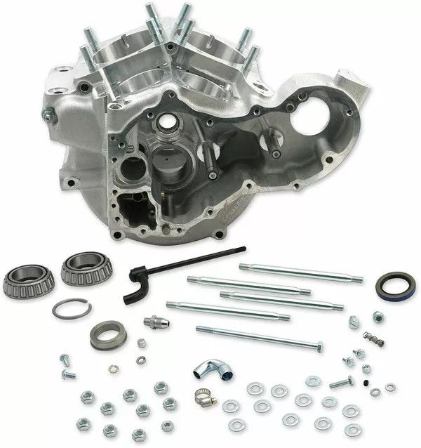 S&s cycle 31-0008 Super Stock® generátor motorház Motorblokk alkatrész 0