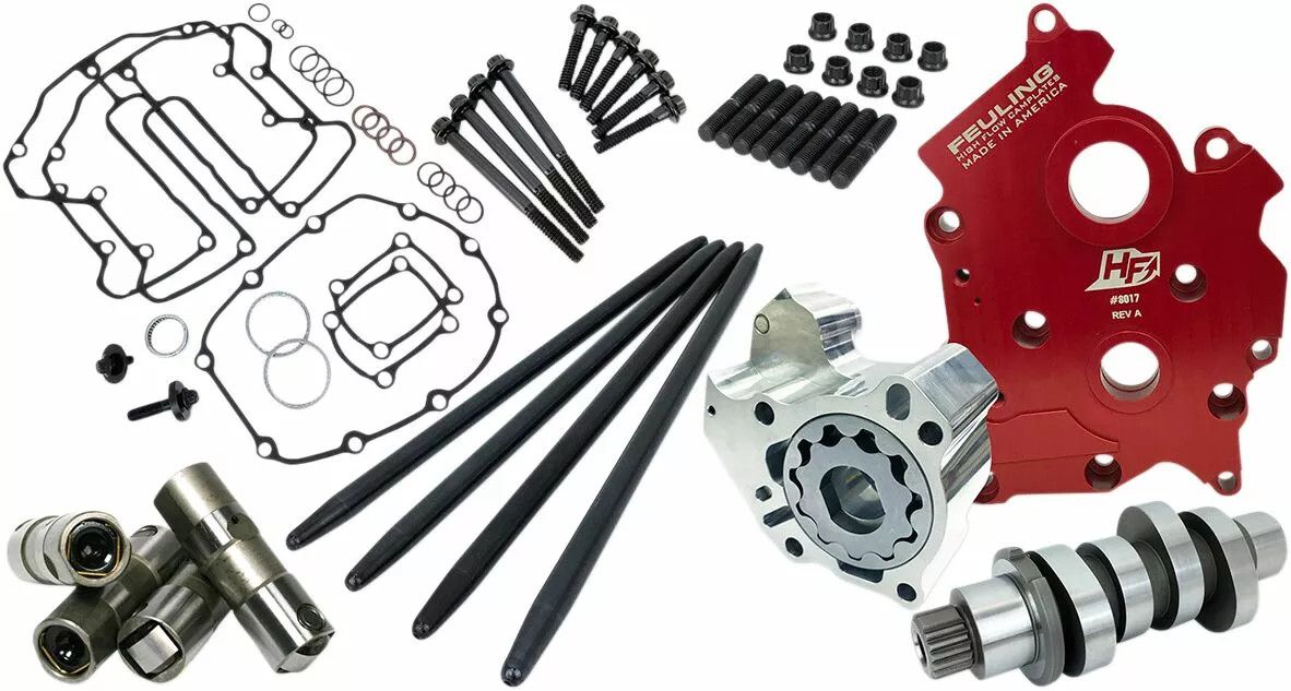 Feuling oil pump corp. 7256 M8 HP+ Camchest Kit Motorblokk alkatrész 0
