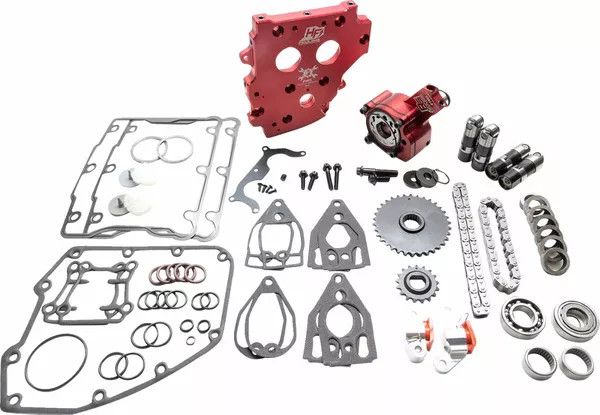 Feuling oil pump corp. 7194 Race Series hidraulikus bütykös láncfeszítő átalakító készlet Motorblokk alkatrész 0