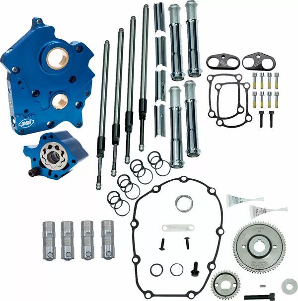 S&s cycle 310-1261 bütykös mellkas készlet bütykök nélkül az M8 hajtóműhöz Motorblokk alkatrész 0