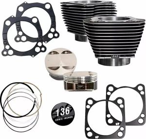 S&amp;s cycle 910-0850 136" Nagy furatú hengerkészlet Motorblokk alkatrész