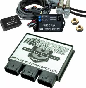Daytona twin tec llc 17808 üzemanyag-befecskendező elektronikus vezérlőmodul készlet Karburátor tuning, Jet Kit és alkatrészei