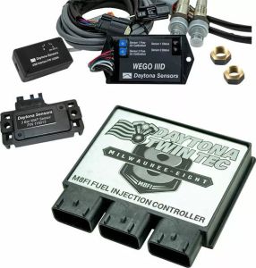 Daytona twin tec llc 17810 üzemanyag-befecskendező elektronikus vezérlőmodul készlet Karburátor tuning, Jet Kit és alkatrészei