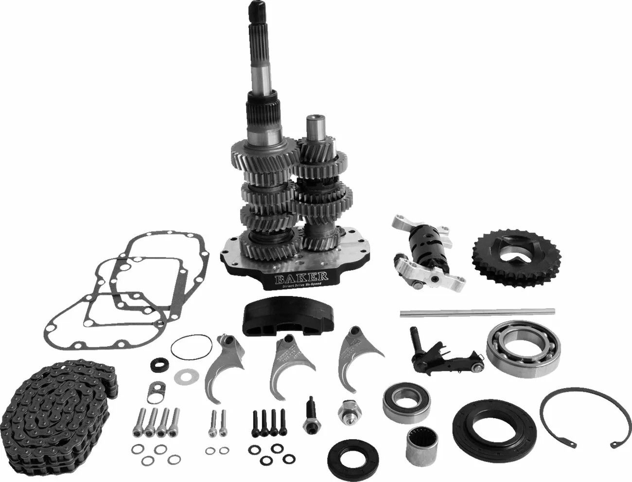 Baker drivetrain DD6-411P-03 Közvetlen meghajtású 6 sebességes sebességváltó készlet Kuplung, váltó és hajtás alkatrész 0