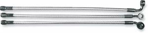 Magnum shielding 37223 Alternate Length Designer sorozat fonott, nem ABS első felső fékvezeték készlet Fék és kuplung cső