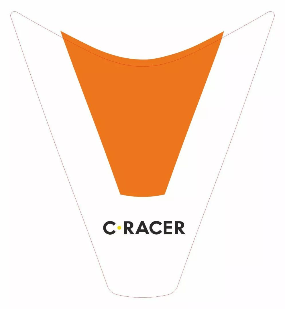 C-racer FF-KTM390ADV-W első sárvédő Sárvédő, vázvédő, idom 1