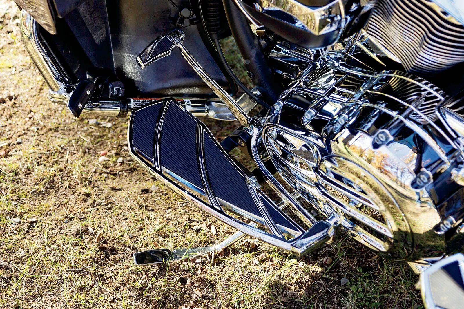 Kuryakyn KUR5770 Phantom Driver padlódeszkák Lábtartókonzol és alkatrészei 1