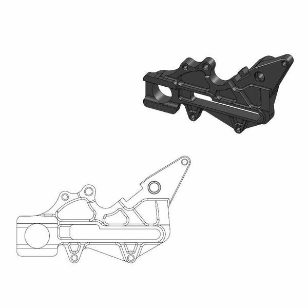 Moto-master 211064 áthelyező tartó az OEM féknyereghez Hardware & Accessories 0