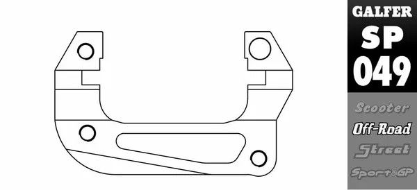 Galfer SP049 féknyereg áthelyező konzol Hardware & Accessories 0