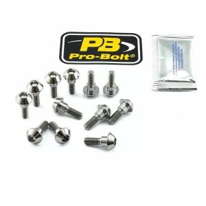 Pro bolt TI12DISCR1R6 fékrotor rögzítőcsavar készlet Hardware & Accessories