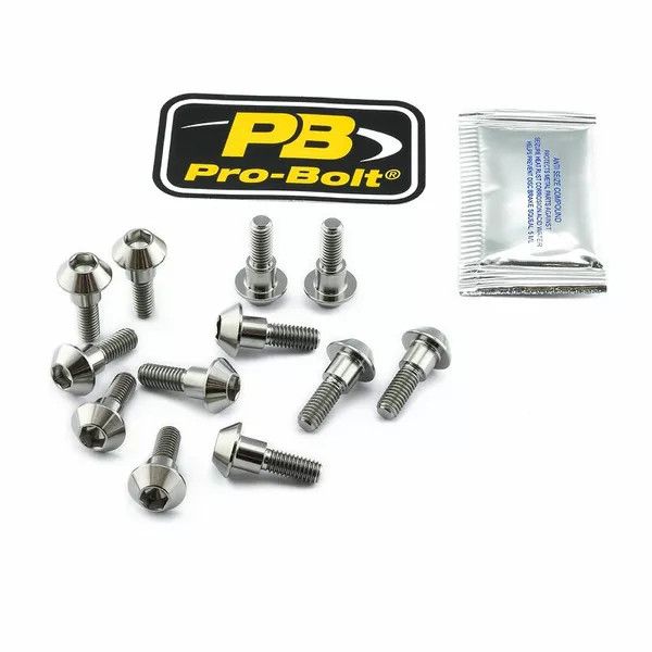 Pro bolt TI12DISCSUZ10 Fékrotor rögzítőcsavar készlet Hardware & Accessories 0