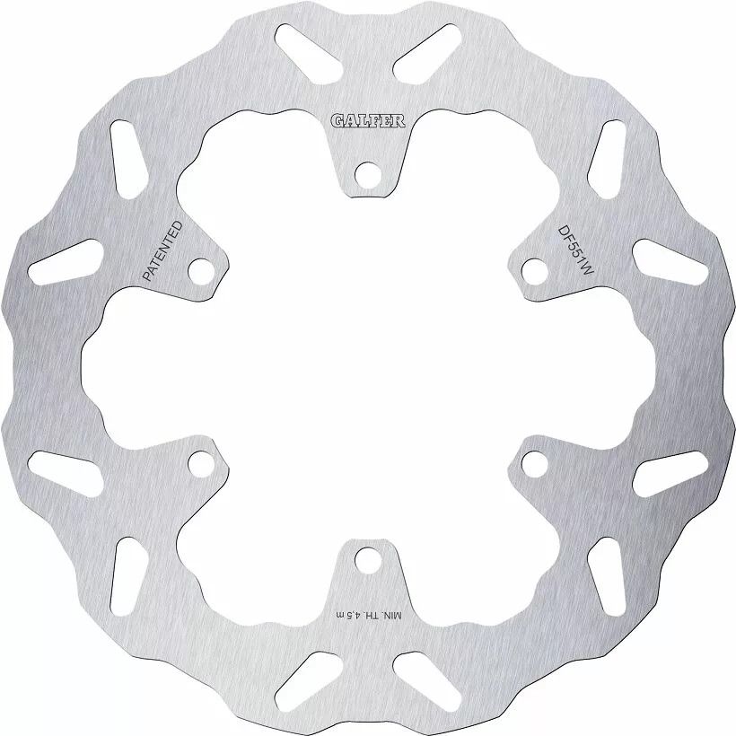 Galfer DF551W FÉKROTOR RÖGZÍTETT HULLÁM Féknyereg és tuning féknyereg kittek 0
