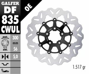 Galfer DF835CWUL Wave® fékrotorok Féknyereg és tuning féknyereg kittek 1