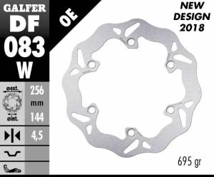 Galfer DF083W Wave® fékrotor Fék Tuning alkatrészek 1