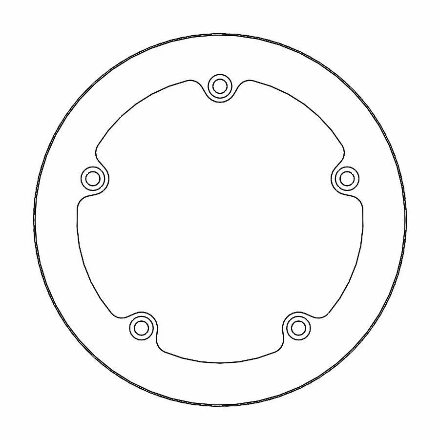 Moto-master 110925 Halo sorozatú fix rotor Fék Tuning alkatrészek 1