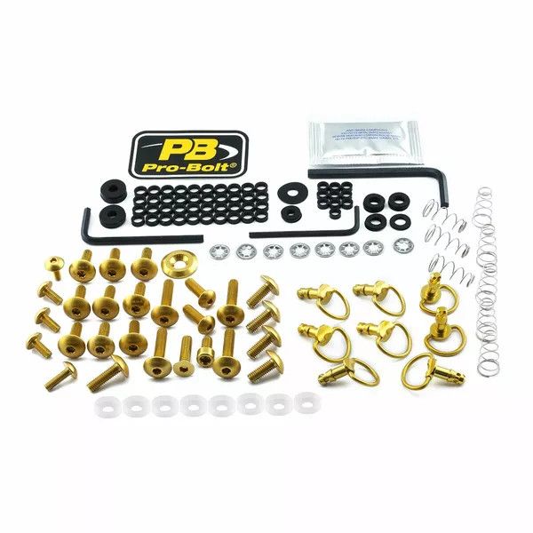 Pro bolt Fya407qrg alumínium fair csavarkészlet a yamaha számára 0