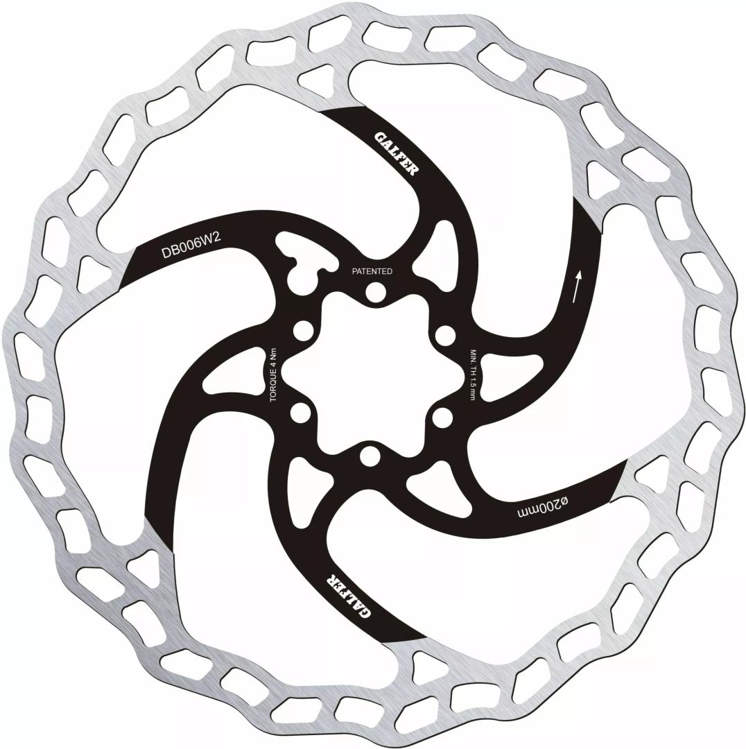 Galfer DB006W2 Fixed Disc Wave® Bicikli féktárcsa 0
