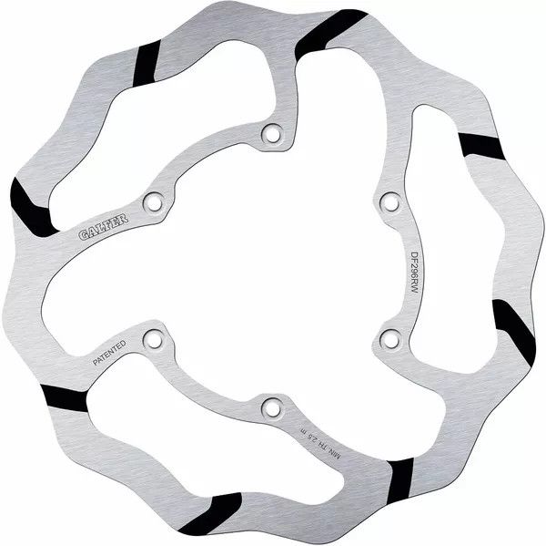 Galfer DF296RW FÉKROTOR RÖGZÍTETT HULLÁMÚ BARÁZOS Fék Tuning alkatrészek 0