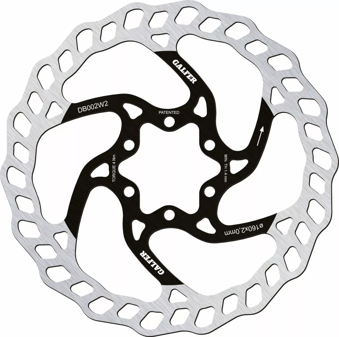 Galfer DB002W2 Fixed Disc Wave® Bicikli féktárcsa 0