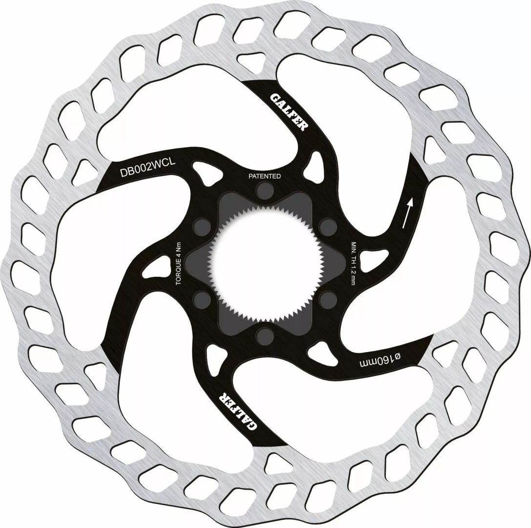 Galfer DB002WCL Fix Disc Wave® Center-Lock Bicikli féktárcsa 0