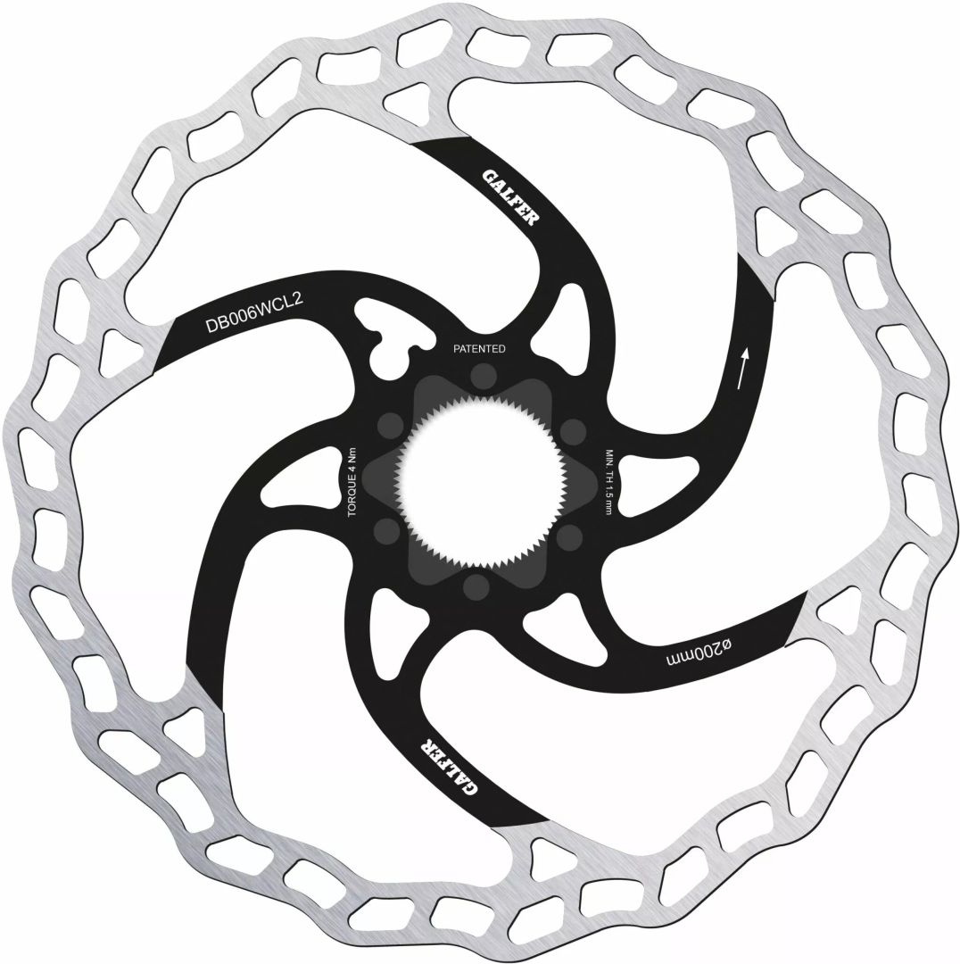 Galfer DB006W2CL Fix Disc Wave® Center-Lock Bicikli féktárcsa 0