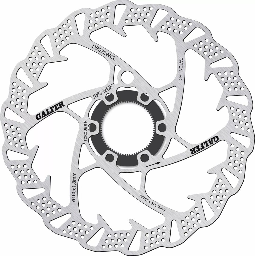 Galfer DB022WCL Fix Disc Shark® Center-Lock Bicikli féktárcsa 0