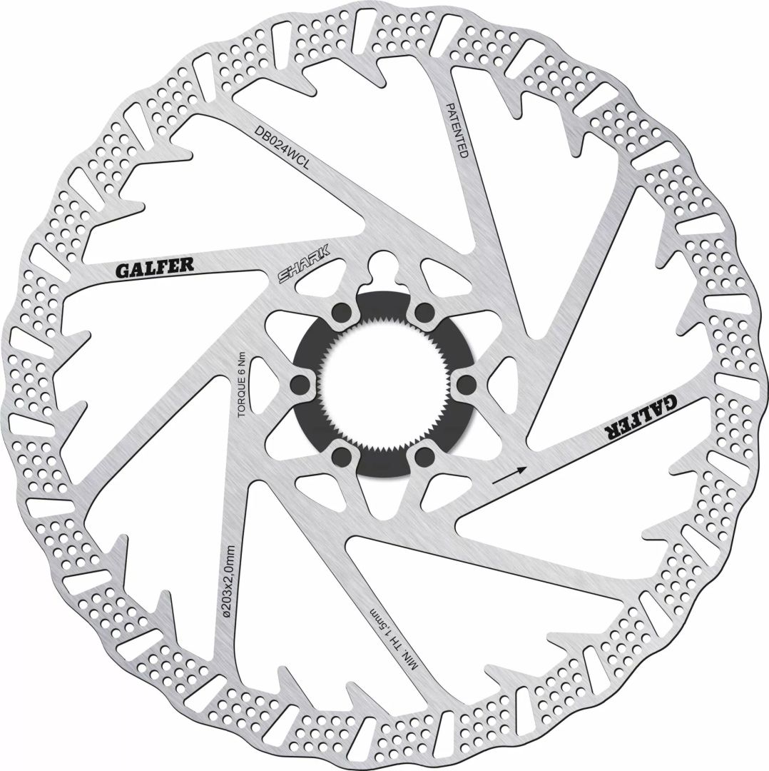 Galfer DB024WCL Fix Disc Shark® Center-Lock Bicikli féktárcsa 0