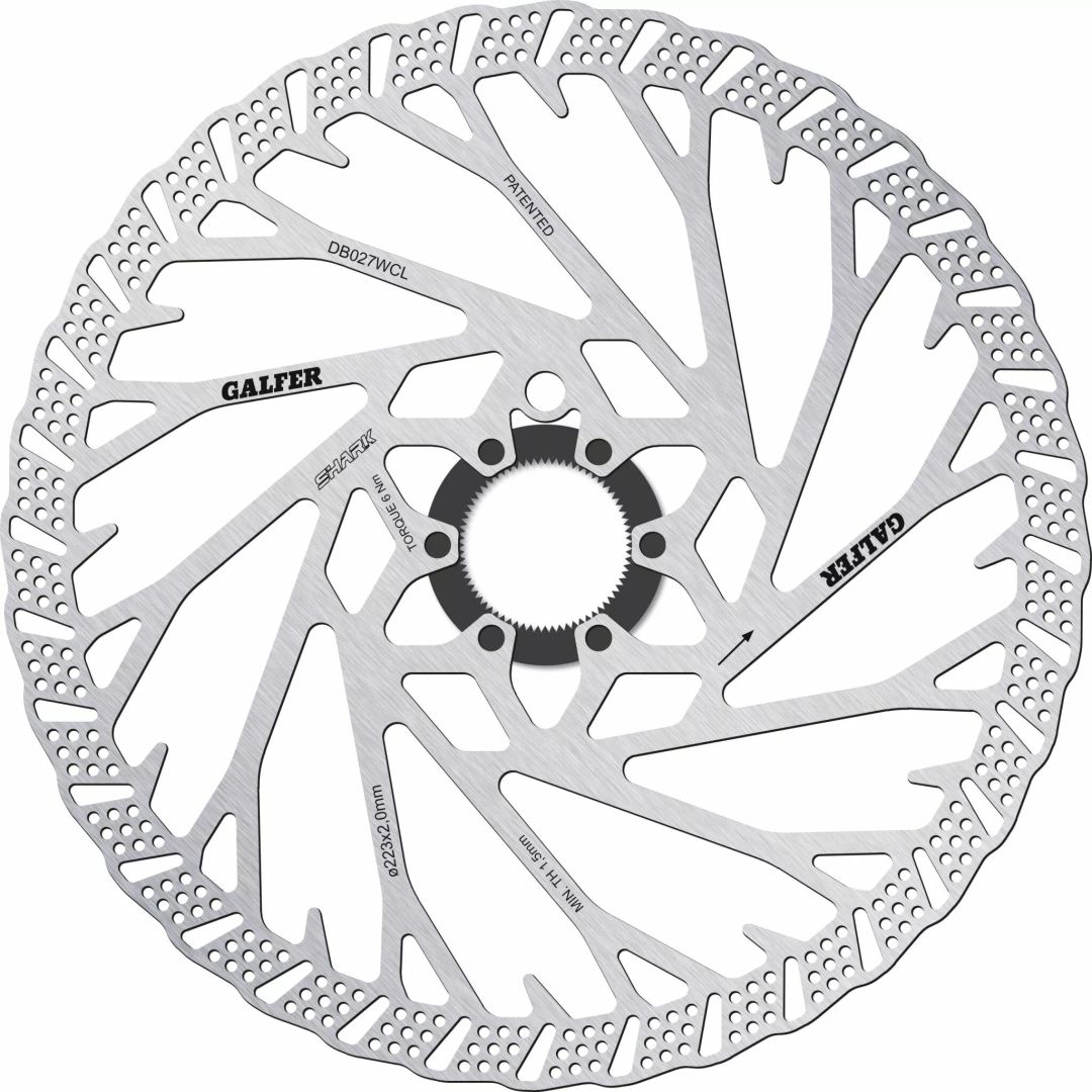 Galfer DB027WCL Fix Disc Shark® Center-Lock Bicikli féktárcsa 0