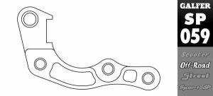 Galfer SP059 féknyereg áthelyező konzol Hardware & Accessories