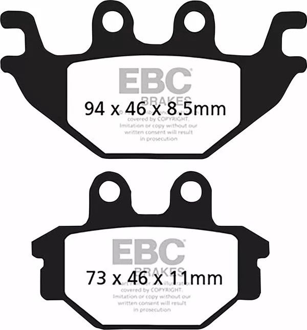 Ebc SFAC377 SFAC Carbon sorozatú robogó fékbetétek Fékbetét 0