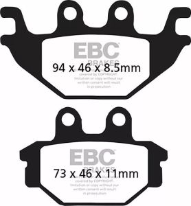 Ebc SFAC377 SFAC Carbon sorozatú robogó fékbetétek Fékbetét