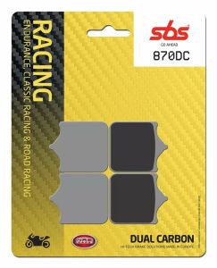 Sbs 870DC DC Racing Dual Carbon fékbetétek Fékbetét