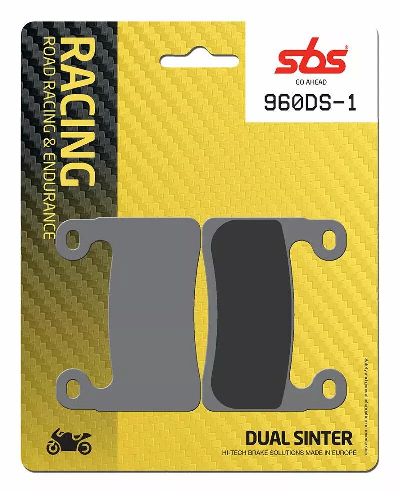 Sbs 960DS-1 DS Racing kettős szinterezett fékbetétek Fékbetét 0