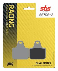 Sbs 887DS-2 DS Racing kettős szinterezett fékbetétek Fékbetét
